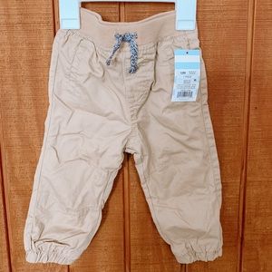 12 MONTH OLD KHAKI JOGGERS